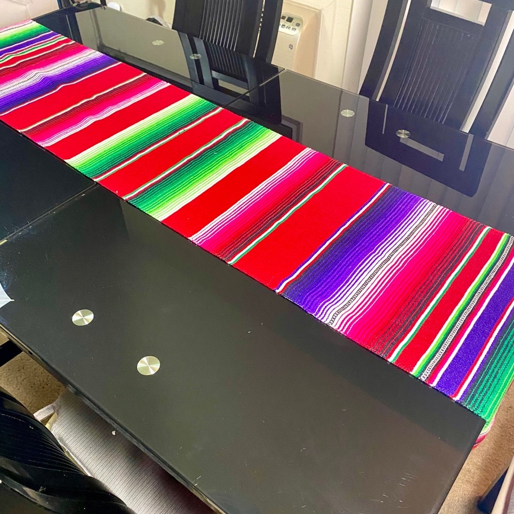 COLORFUL MEXICO INSPIRED TABLE RUNNER
